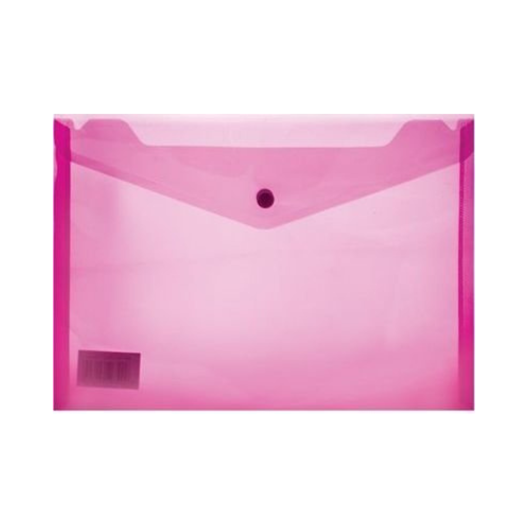 Treeline Document Wallet A4 Pink