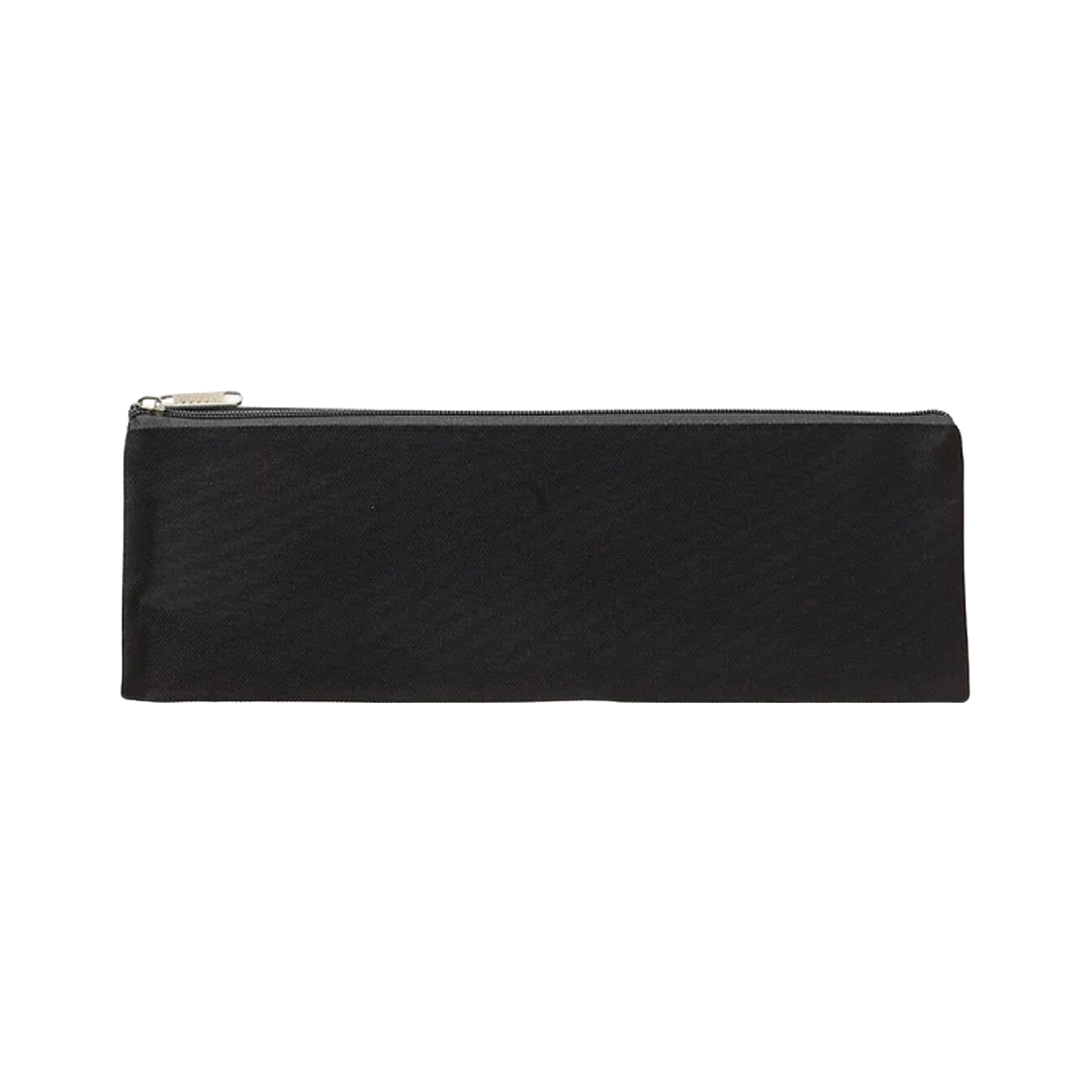 Nylon Pencil Bag Large - Black