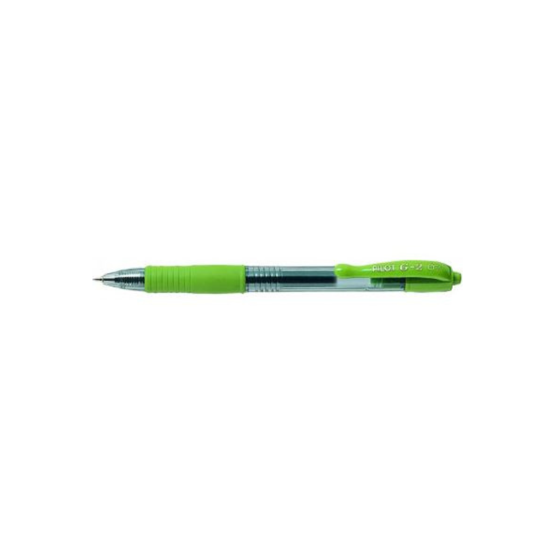 Pen 0.7 Pilot Gel G2  Retractable Lime Green