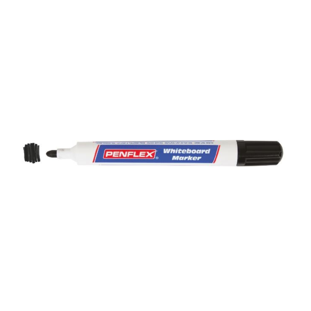 Marker Penflex Whiteboard Black