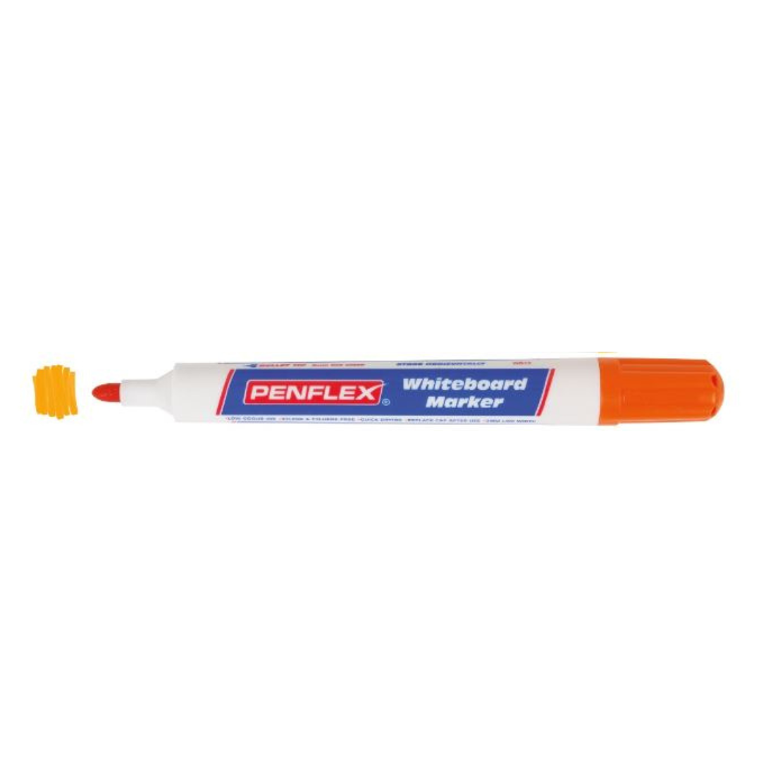 Marker Penflex Whiteboard Orange