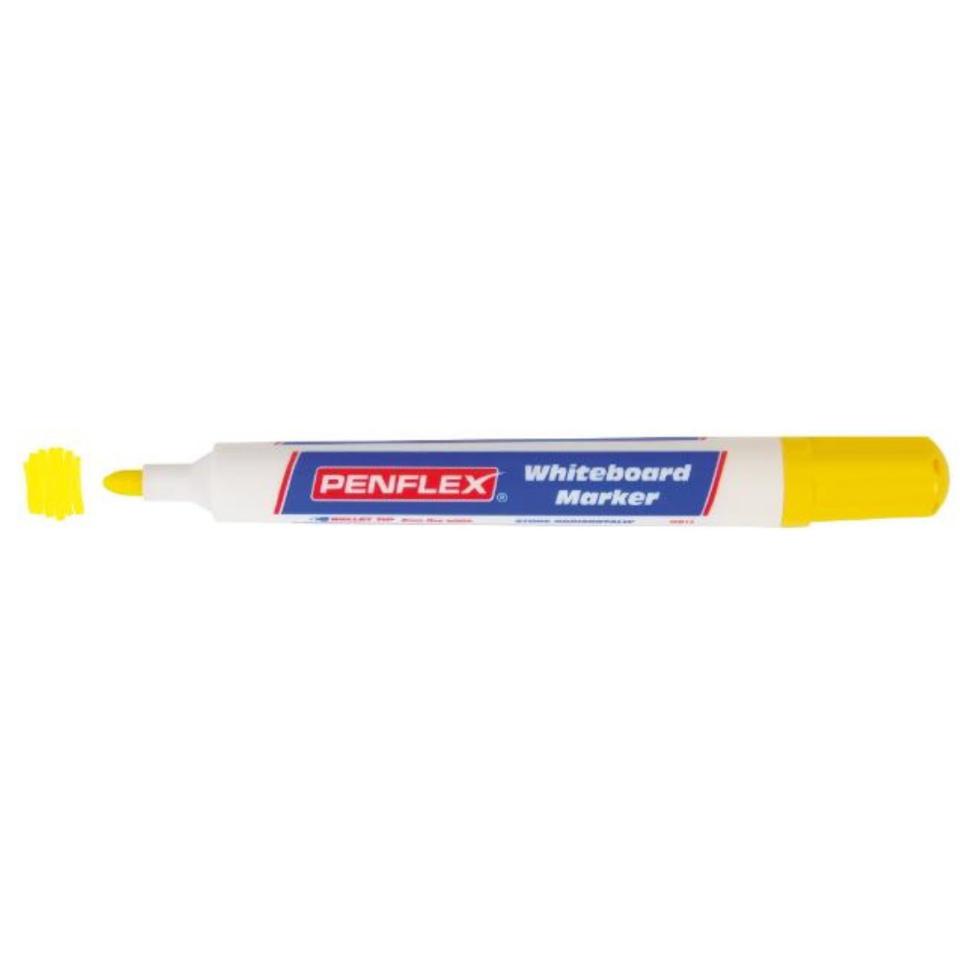 Marker Penflex Whiteboard Yellow