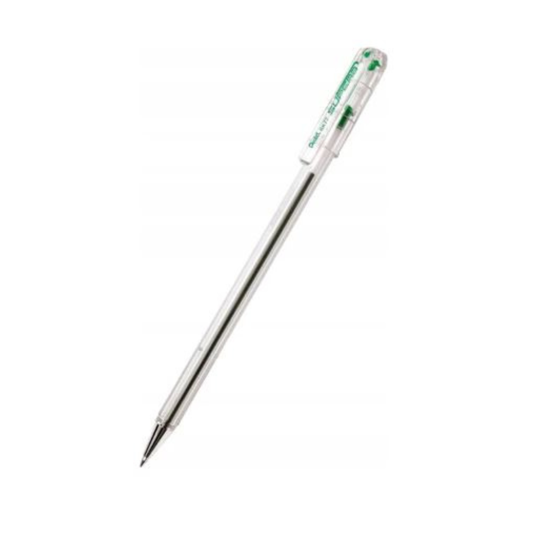 Pen 0.7 Pentel Superb Ballpoint Fine Green BK77