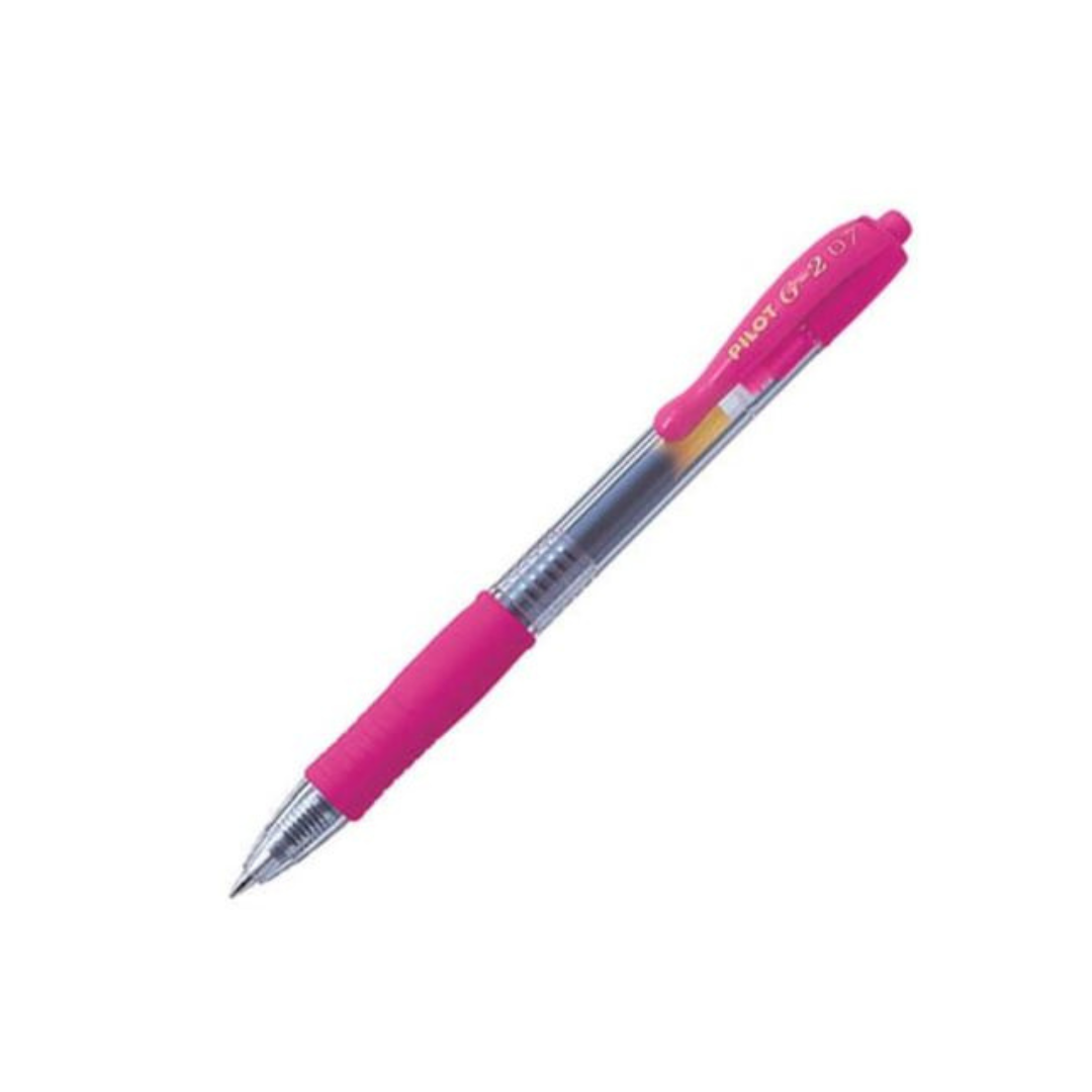 Pen 0.7 Pilot Gel G2 Retractable Pink