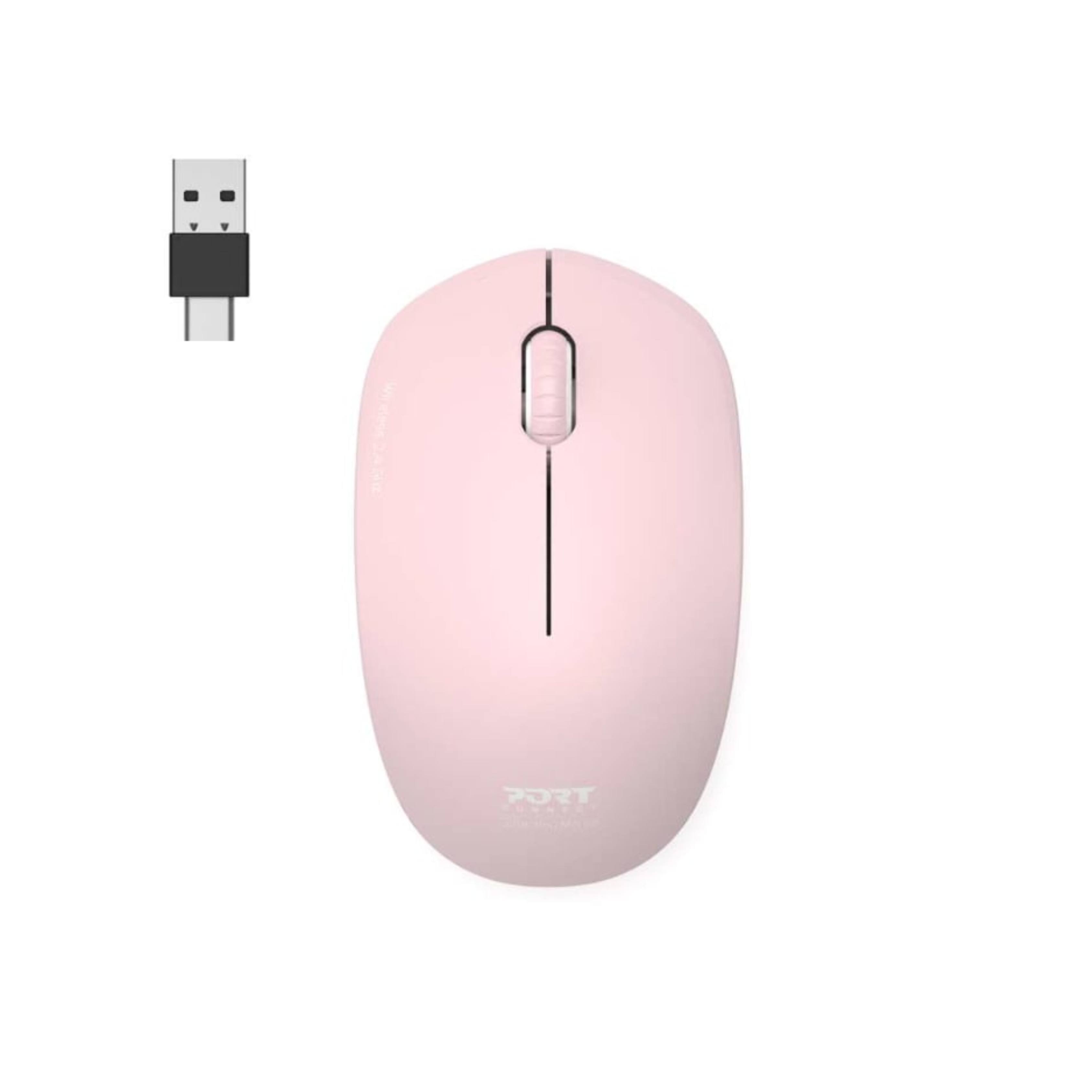 Port Mouse Collection Wireless Blush