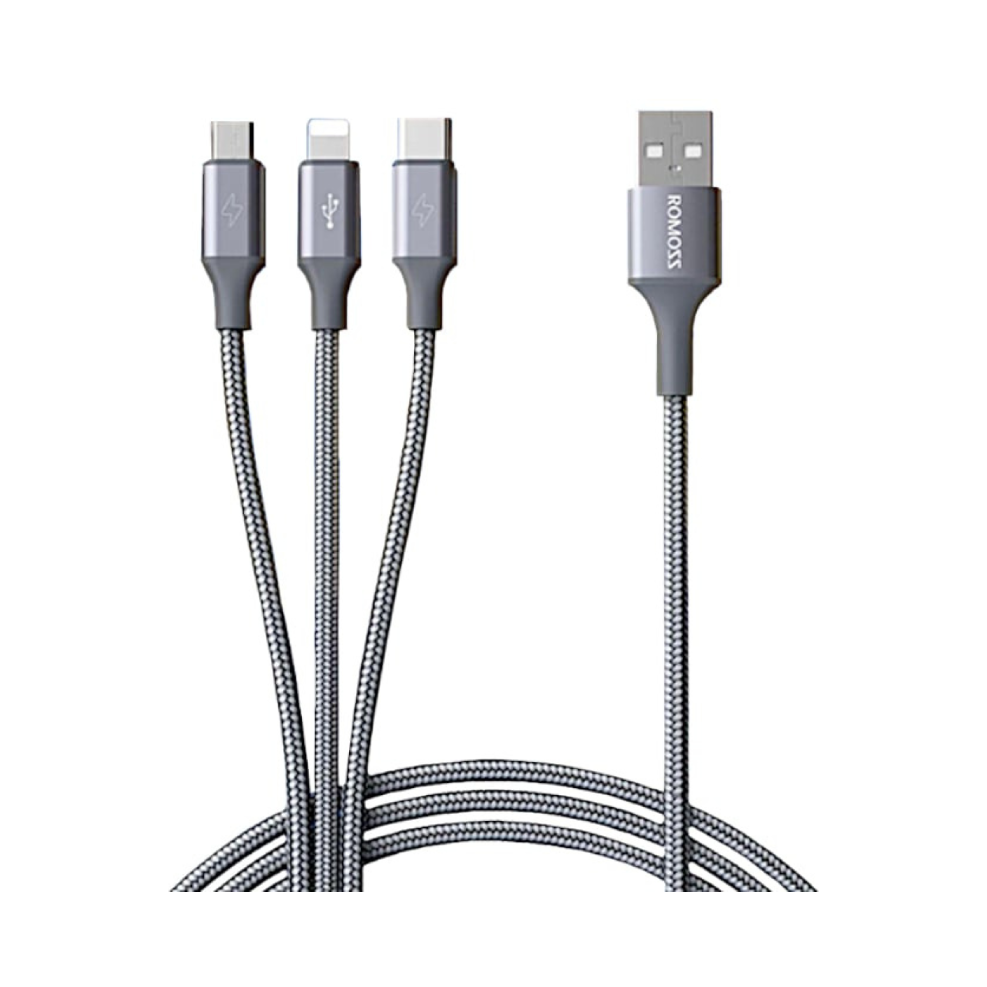 Romoss USB to Type C / Micro / Lightning 1M