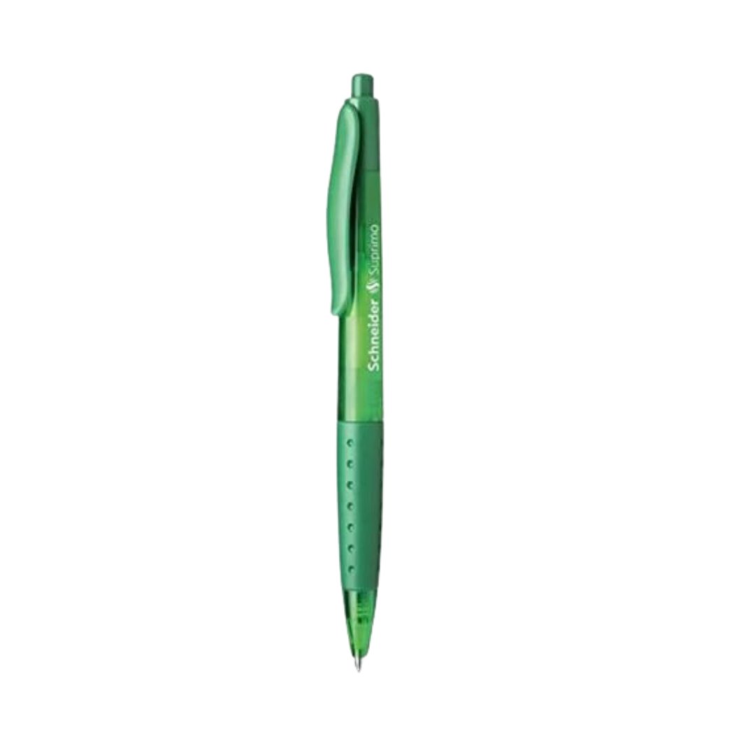 Pen Schneider Suprima Retractable Ballpoint Green