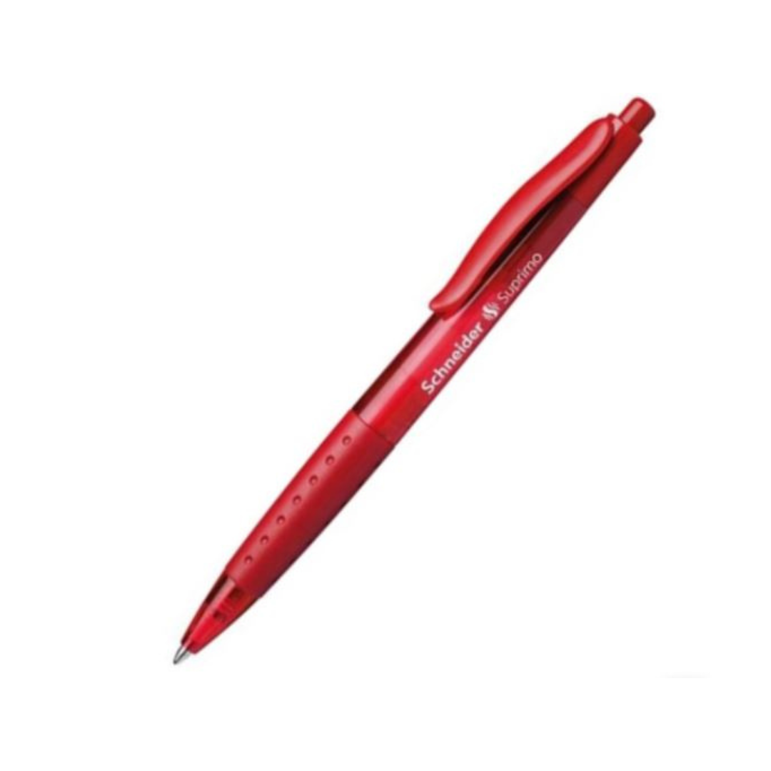 Pen Schneider Suprima Retractable Ballpoint Red