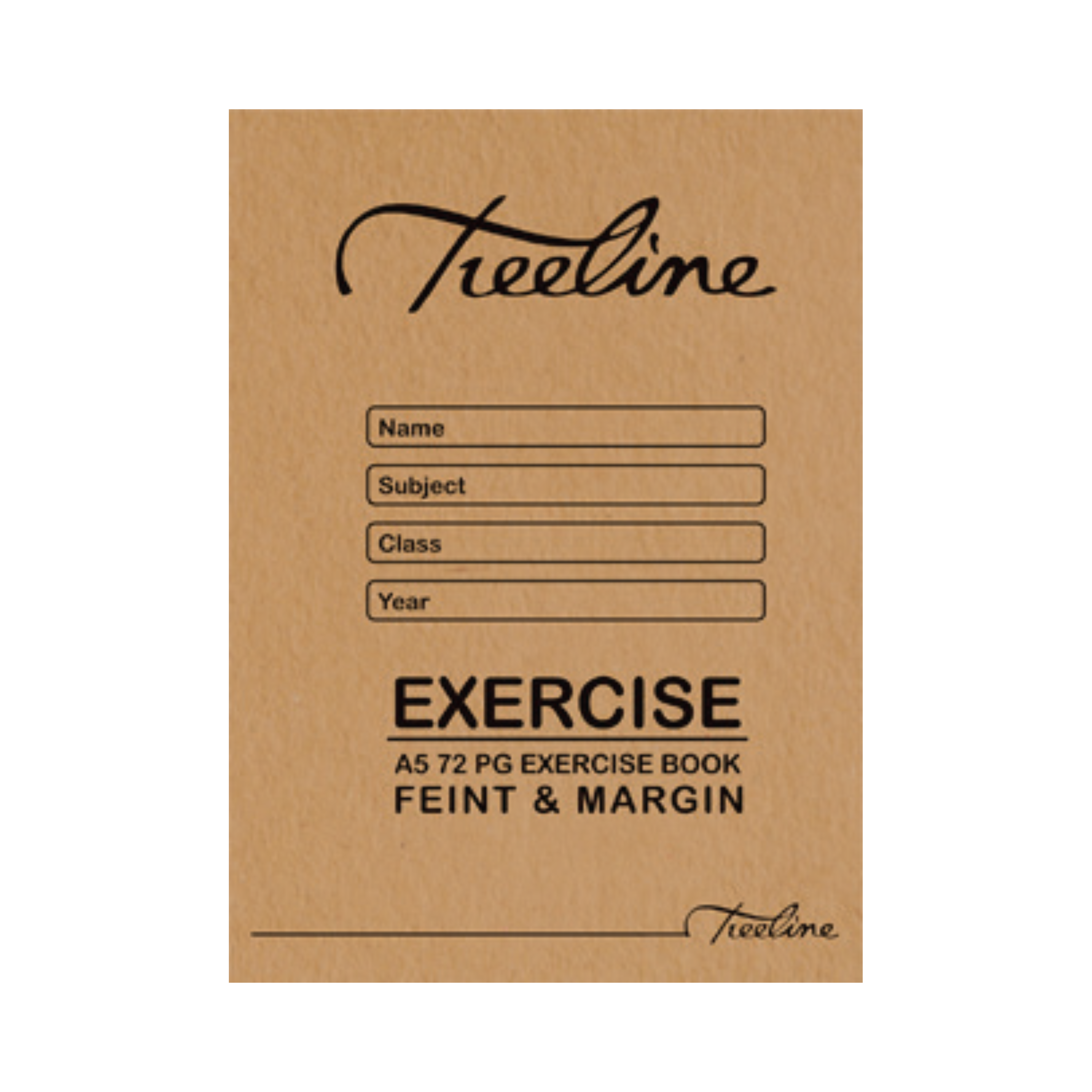 A5 72pg Exercise Book - F/M