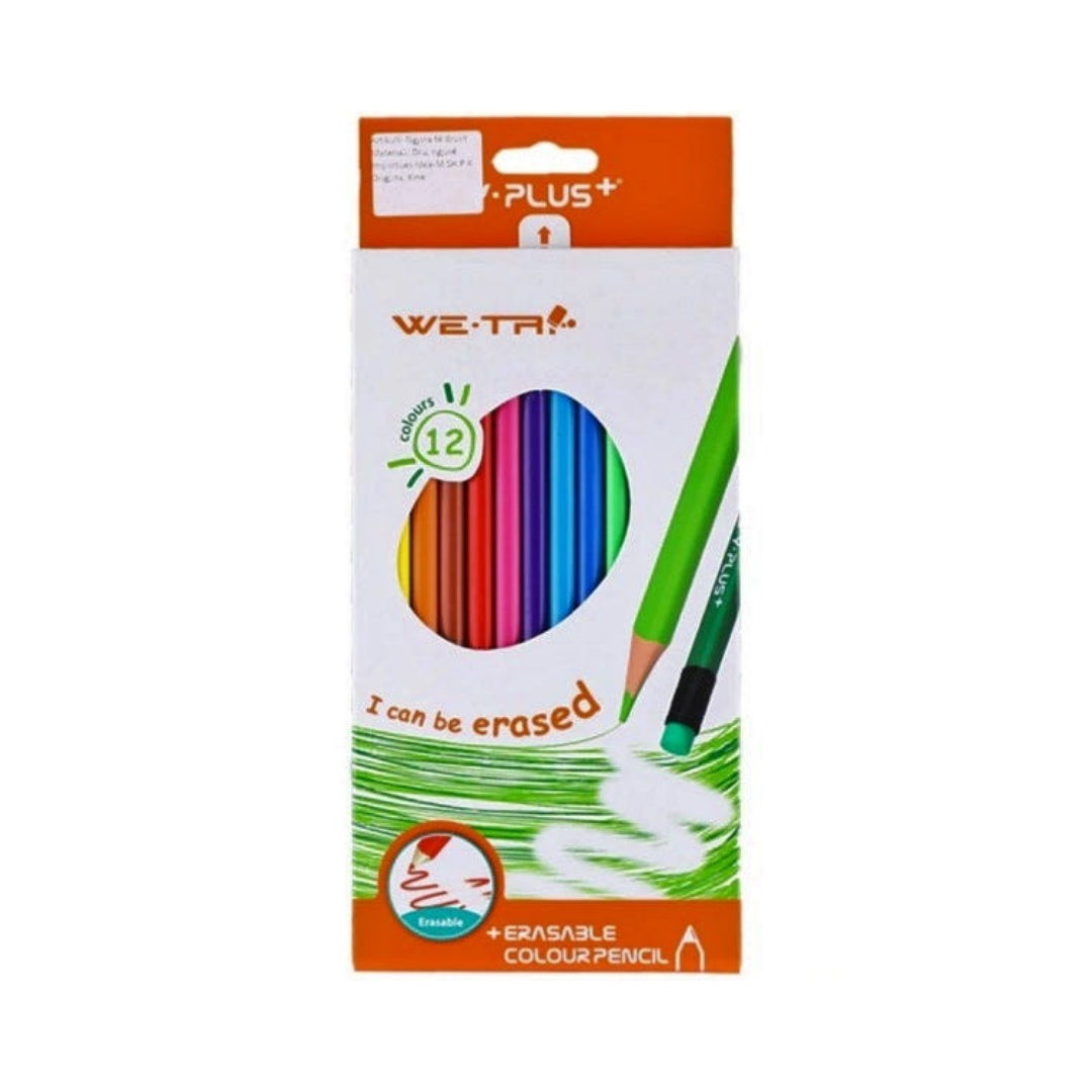 Pencils Y-Plus Colour 12's Erasable