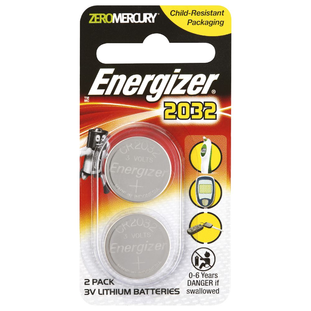 Battery 3V 2032 Energizer Coin 2's