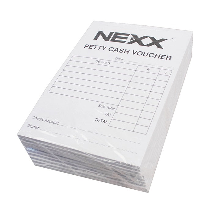 Pad A6 Nexx Petty Cash Vouchers