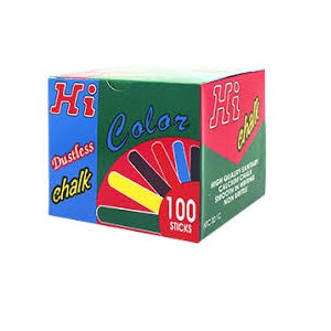 Chalk100 pieces Hi Art Coloured