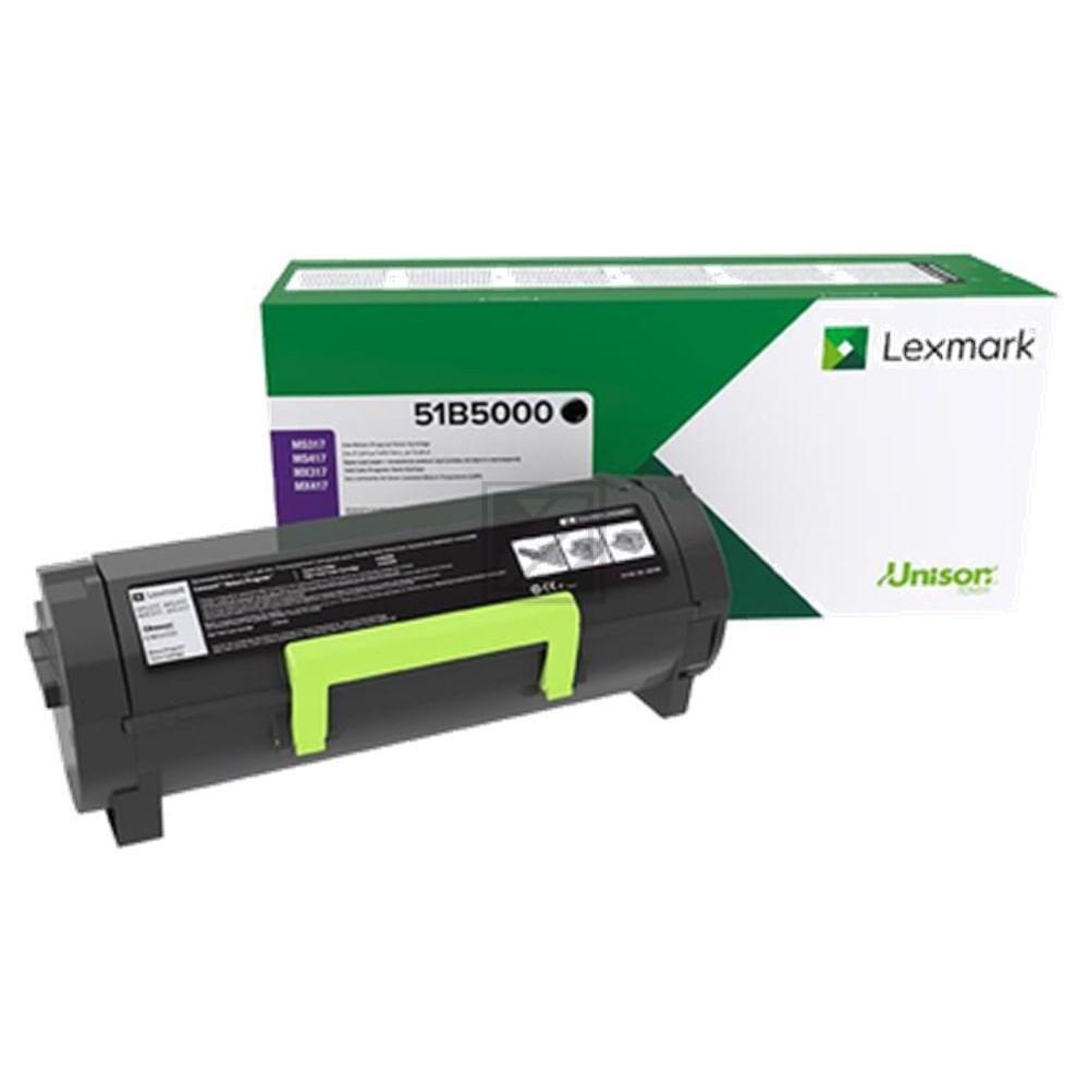 Lexmark 51B5X00 S-HY Black Toner - Original