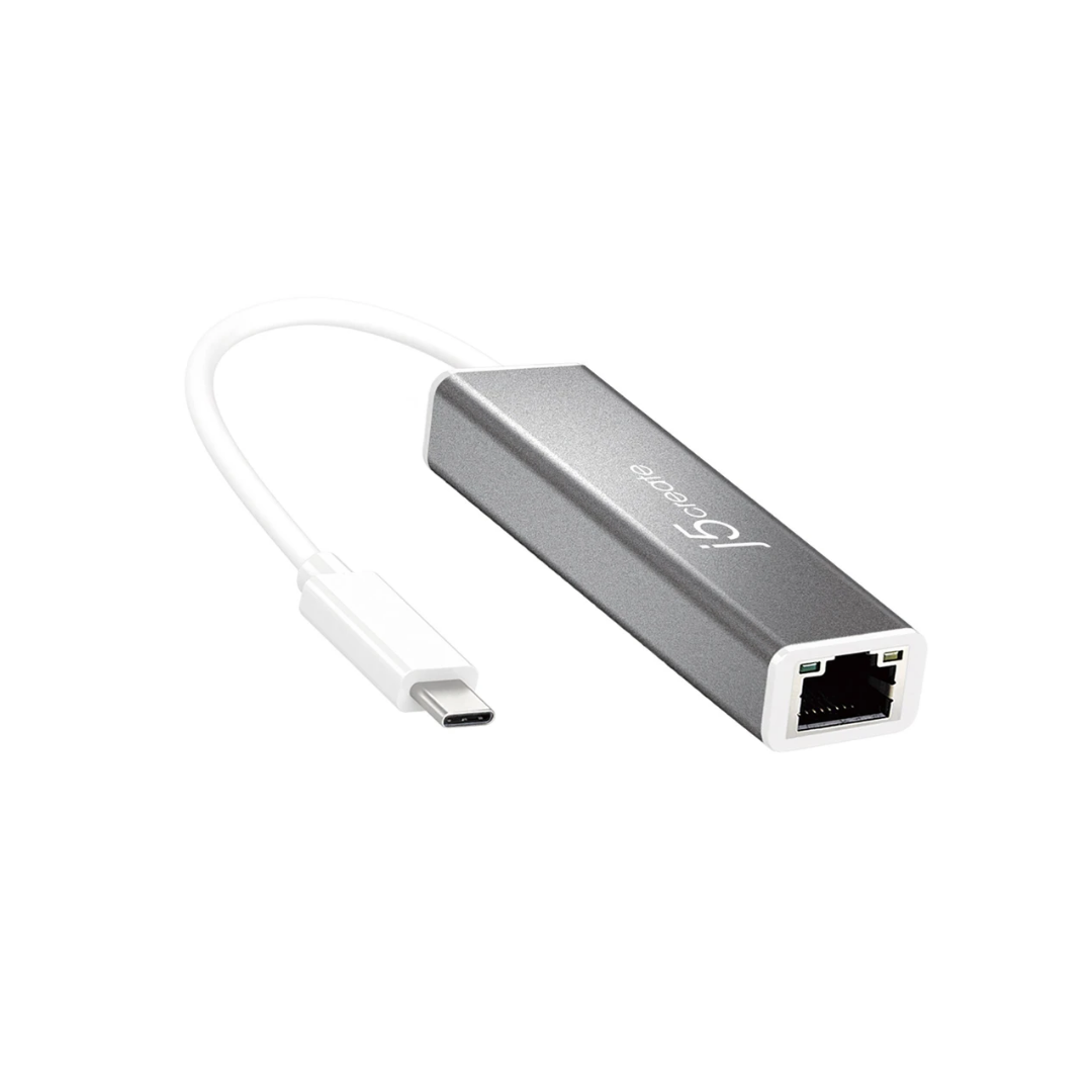 J5 Create USB C to Gigabit Ethernet Adapter JCE133G