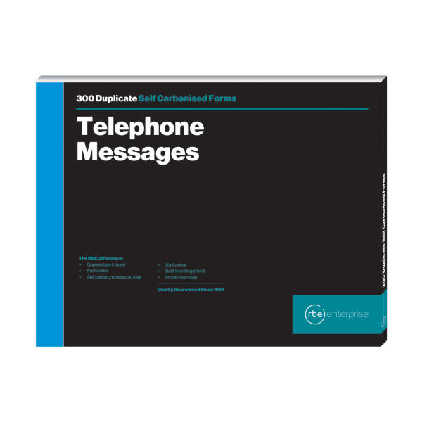 Durbow Quality Telephone Message pad 6-to-view