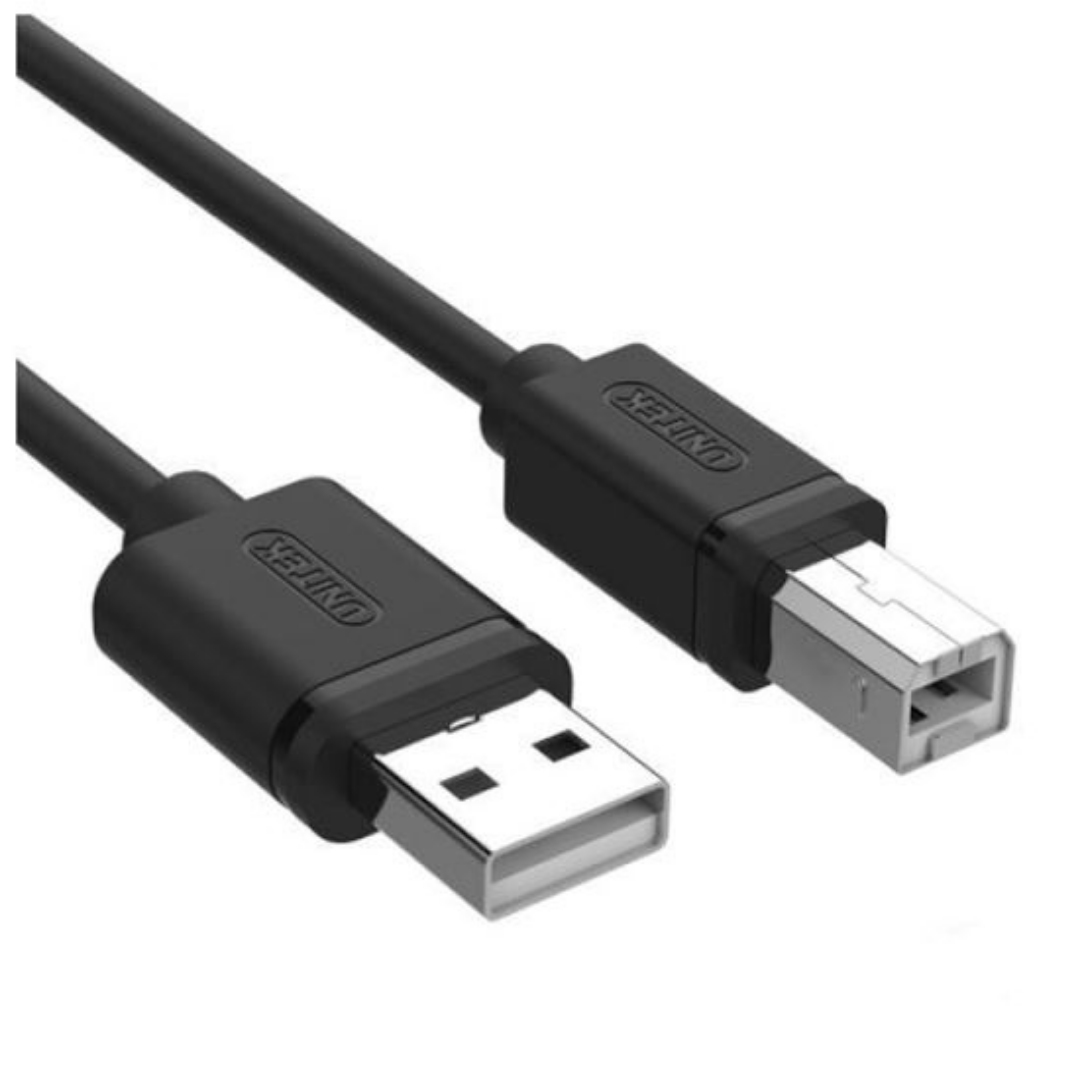 Unitek 2M USB2.0 AM to BM (Y-C4001GBK) Printer Cable