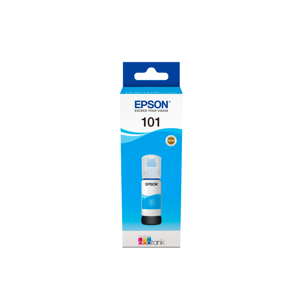 Epson 101 Ink Bottles Cyan 70ml L4150/4160/6160/6170/6190