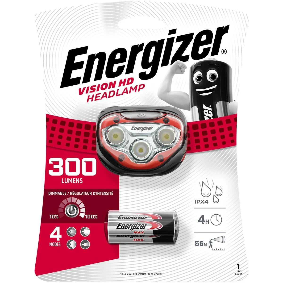 Headlight Energizer Vision HD