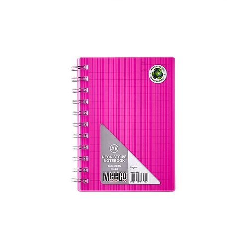 Book A5 Meeco 80pg Note Neon Pink