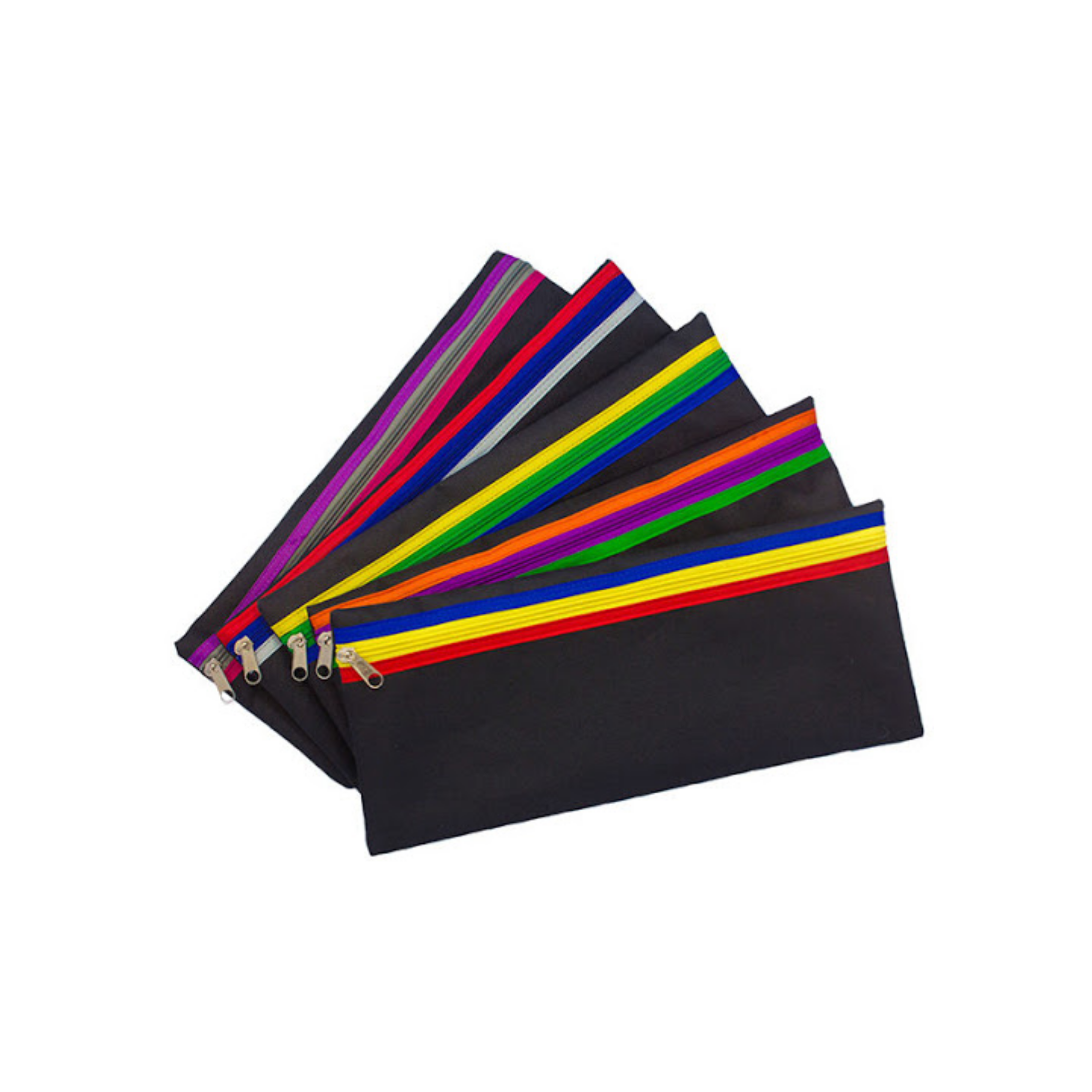 Bag Pencil 33cm Blackline Assorted