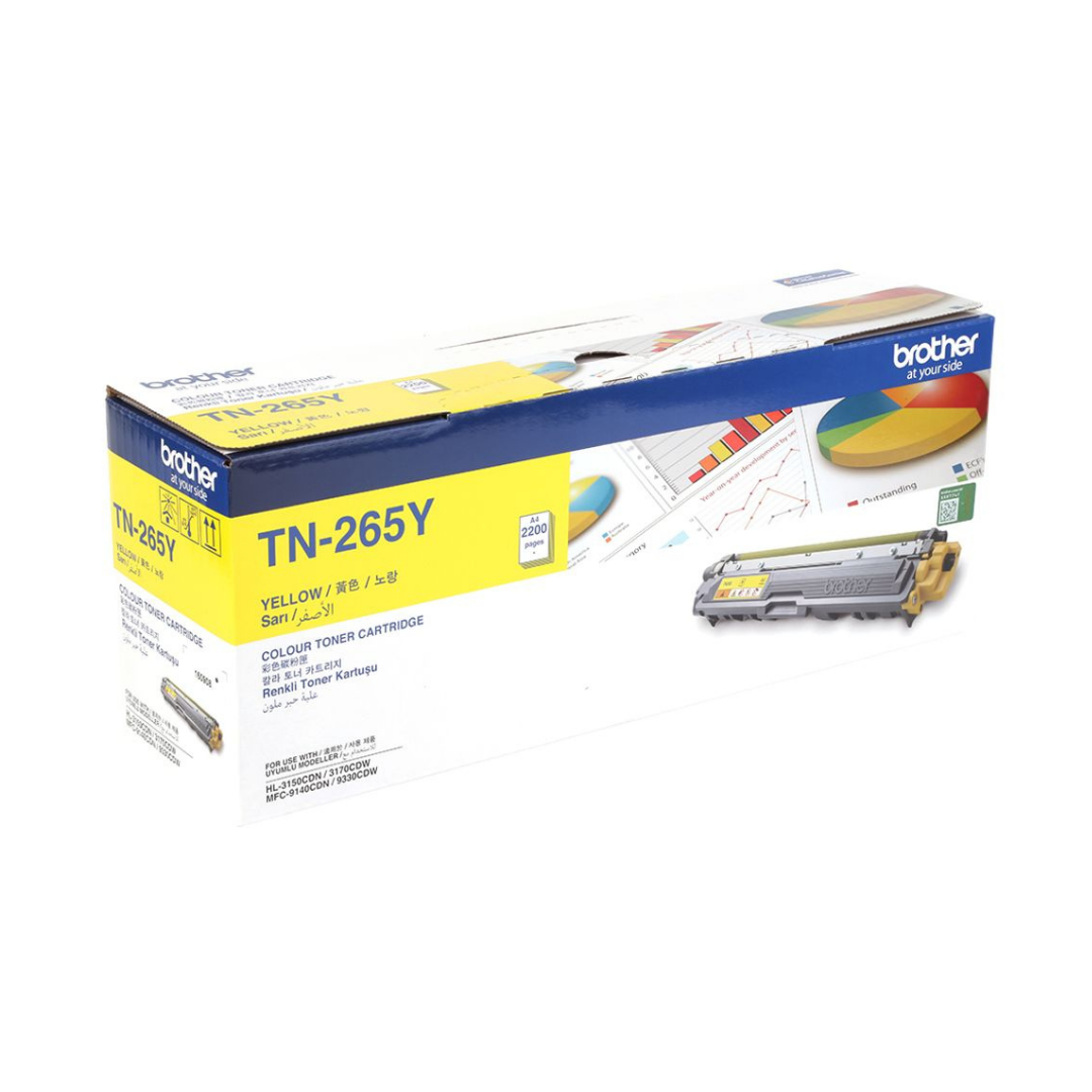 Brother TN265 Yellow Toner - Original