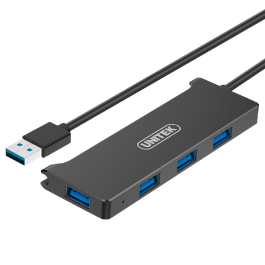 Unitek USB3.0 4 Port HUB Black (Y-3041)