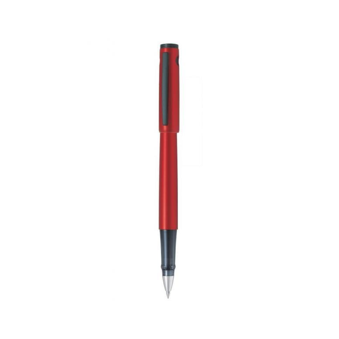 Pen Pilot Explorer Rollerball 0.7 Metallic Red Black ink